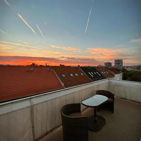 Talgarten Penthouse 1 Erfurt Buitenkant foto